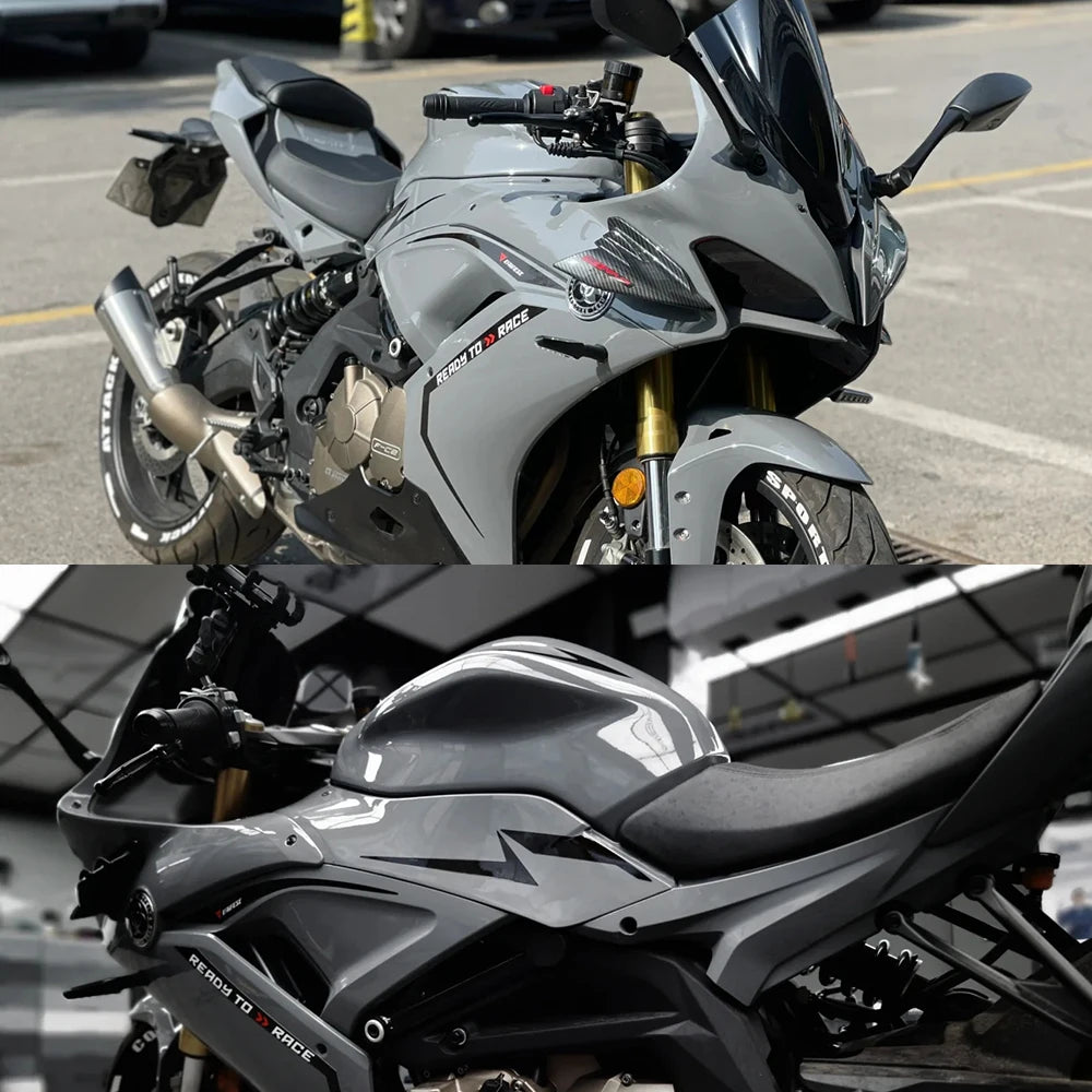 Premium Gloss Nardo Grey Vinyl Wrap Film Roll Bubble Free Air Release Self Adhesive Motorbike Car Wrapping Decals