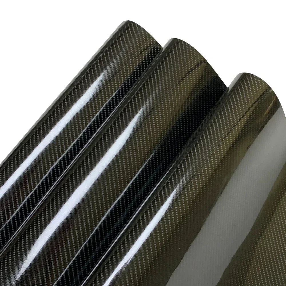 Carbon Fiber Vinyl Wrap 150X300CM Car Styling Wrapping Sheet Roll Film for DIY Automobiles Roof Hood Customizable Car Sticker