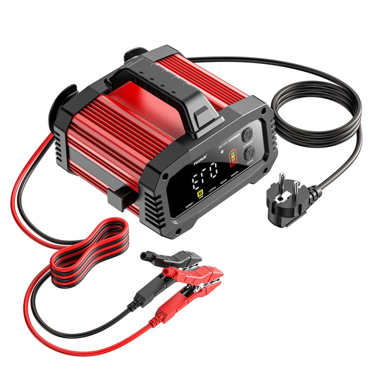FOXSUR 25A 12V/24V Portable High-Power Car Charger (US Plug)