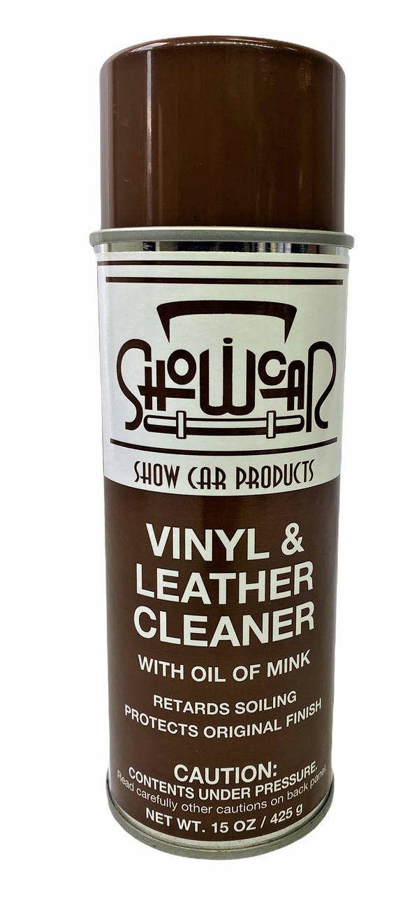 Aerosol Vinyl & Leather Cleaner (oil of mink) Aerosol 15oz
