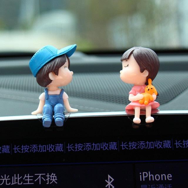 Cute Cartoon Car Dashboard Ornament dashboard decor