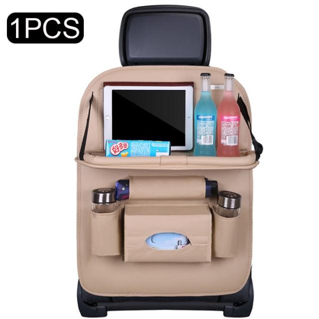Car Seat Back Organizer with tablet holder