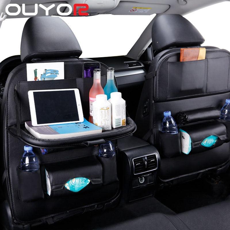 Car Seat Back Organizer with tablet holder