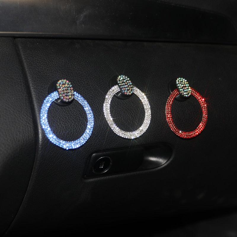 Crystal Engine Start Stop Ring sparkling dashboard accessory