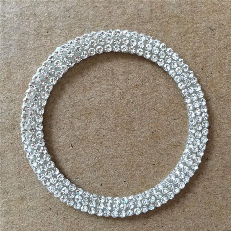 Crystal Engine Start Stop Ring sparkling dashboard accessory