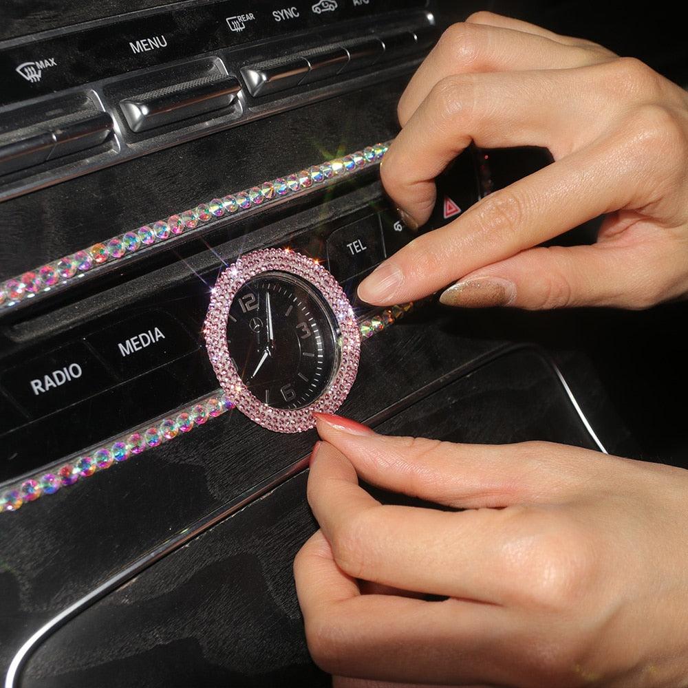 Crystal Engine Start Stop Ring sparkling dashboard accessory