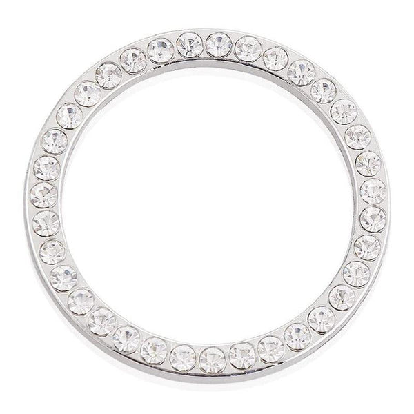 Crystal Rhinestone Car Bling Ring luxury car decor accessory