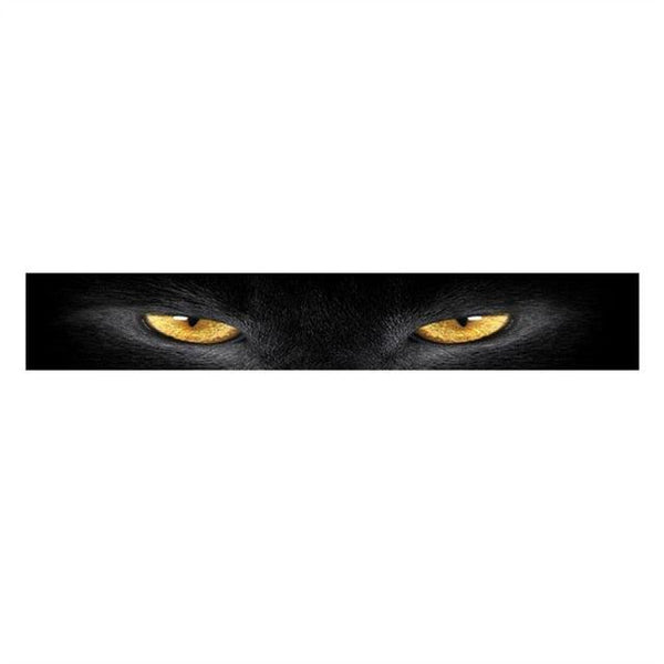 Super Personality Windshield Sticker Car Front Windshield Sticker Stereo Car Stickers Front File Stickers Car Front Rear Sun Strip Visor Vinyl Decal Windshield Cast Film 3D Stickers Decor Front Creative Eyes Skull Sticker For Car Auto Decorative Stickers